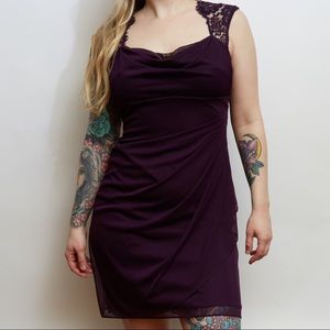 Xscape Purple Formal Dress